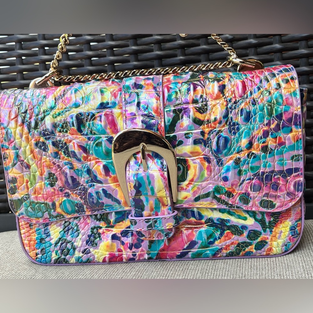 NWT Brahmin MOD ROSA in RAINBOW REEF Melbourne Convertible Bag